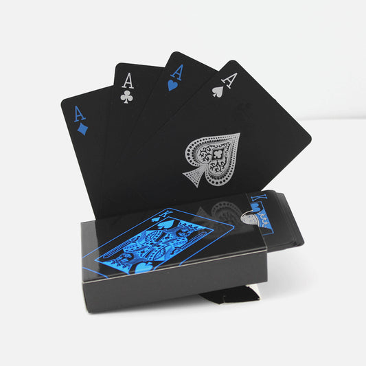 Waterproof BWG Playing Cards w/Sky Blue Case
